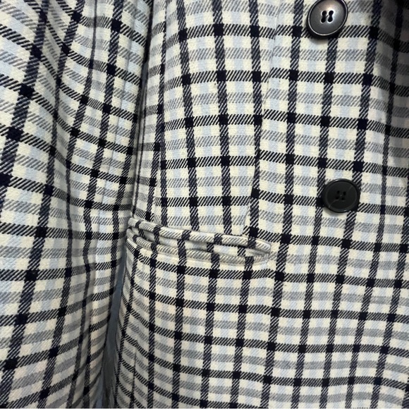 Club Monaco Check Coat - Picture 6 of 11